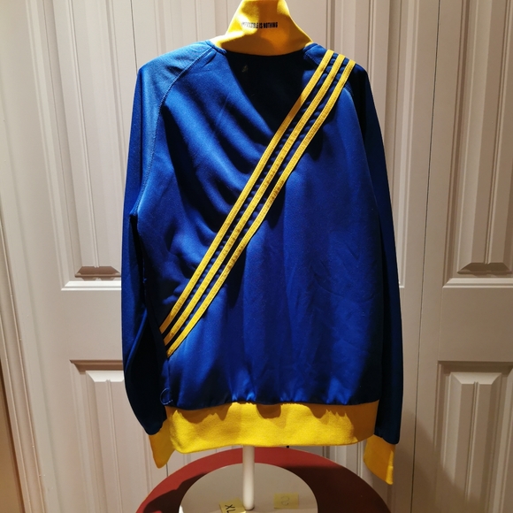 Mens large Early 2000s Adidas Zip - Picture 3 of 4